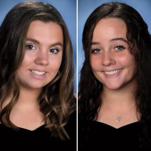 Gabby Wettig and Emma Damon
