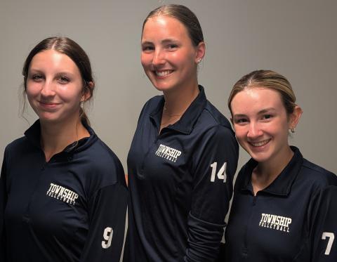 Manheim Twp volleyball players